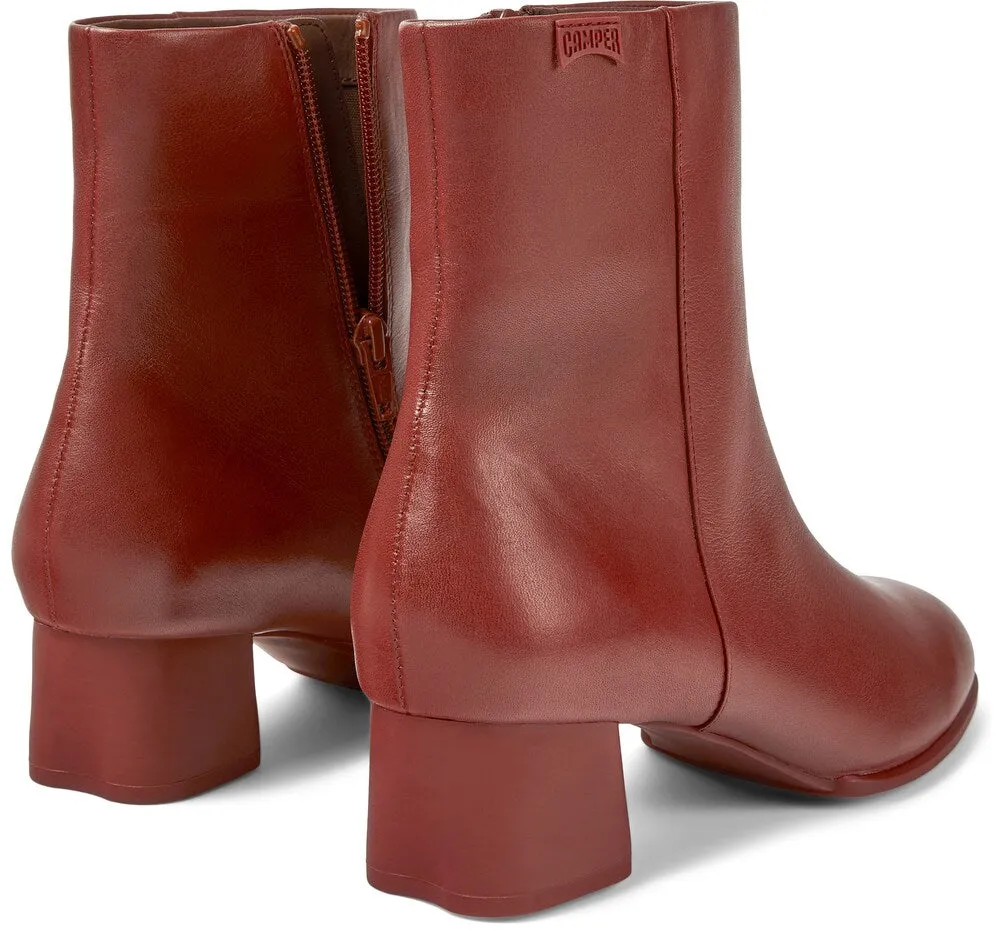 Camper Katie ankle boots, burgundy