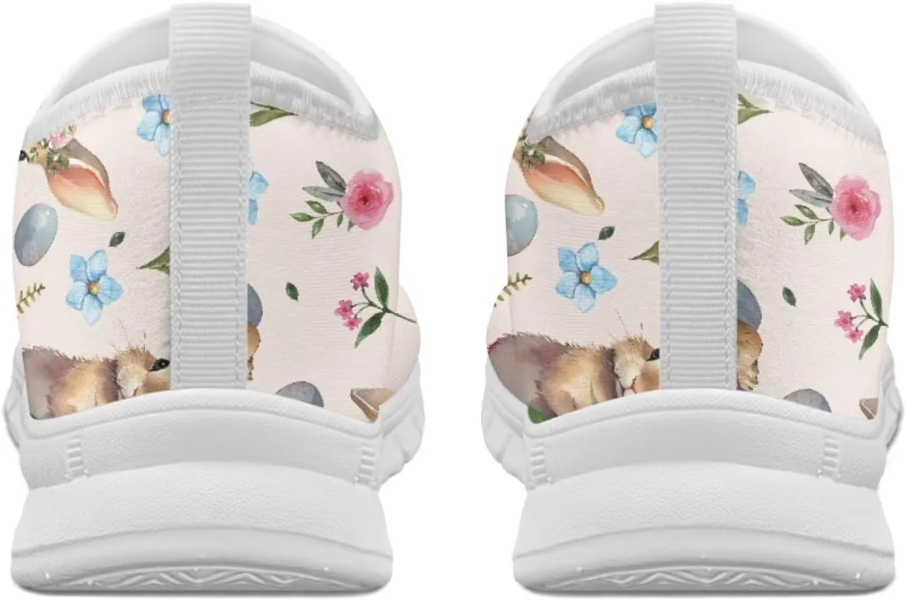Easter Outdoor Loafers Casual Wide Toe Walking Shoes Classic Flats Leisure Loafer for Womens Girls