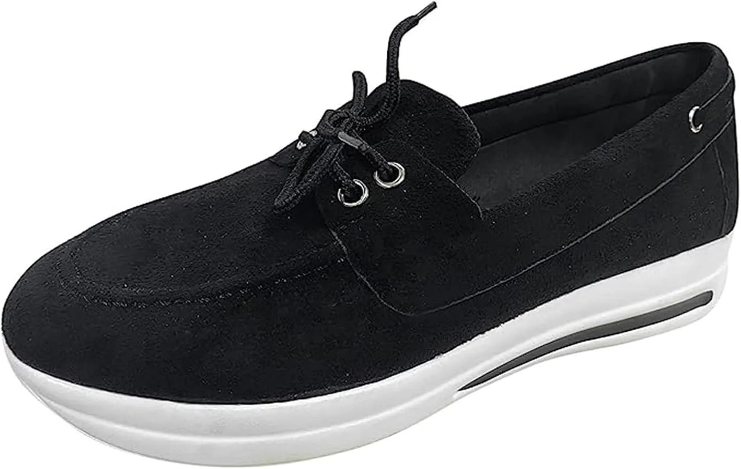 Lausiuoe Shoes For Women Flats Comfortable Dressy Summer Fashion Slip On Canvas Loafers Casual Classic Walking Shoes